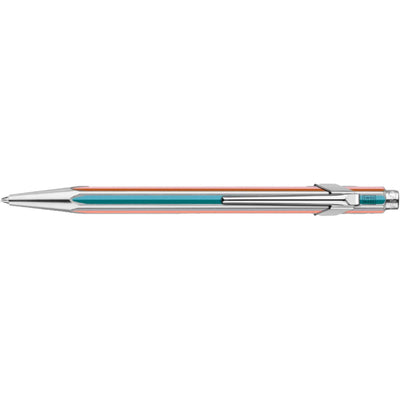 CARAN d'ACHE 849 Ballpoint Pen PAUL SMITH Signature Stripes with Box, Grey Silver
