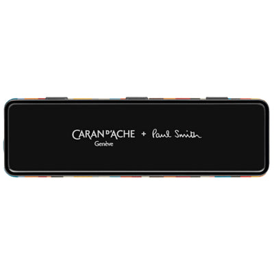 CARAN d'ACHE 849 Ballpoint Pen PAUL SMITH Signature Stripes with Box, Black