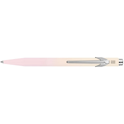 CARAN d'ACHE 849 Set Ballpoint Pen and Mechanical Pencil HORIZON, Pastel Pink/Yellow - Special Edition