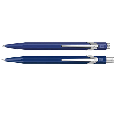 CARAN d'ACHE 849 Set Ballpoint Pen and Mechanical Pencil, Classic Blue