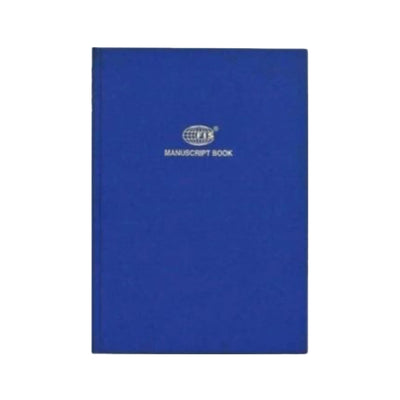 FIS Ruled Manuscript/Register Book 2QR, 9x7", 228x178 mm, 96 sheets, Blue