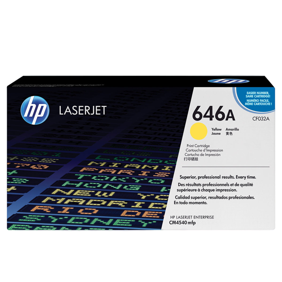 HP 646A Yellow Toner Cartridge - CF032A