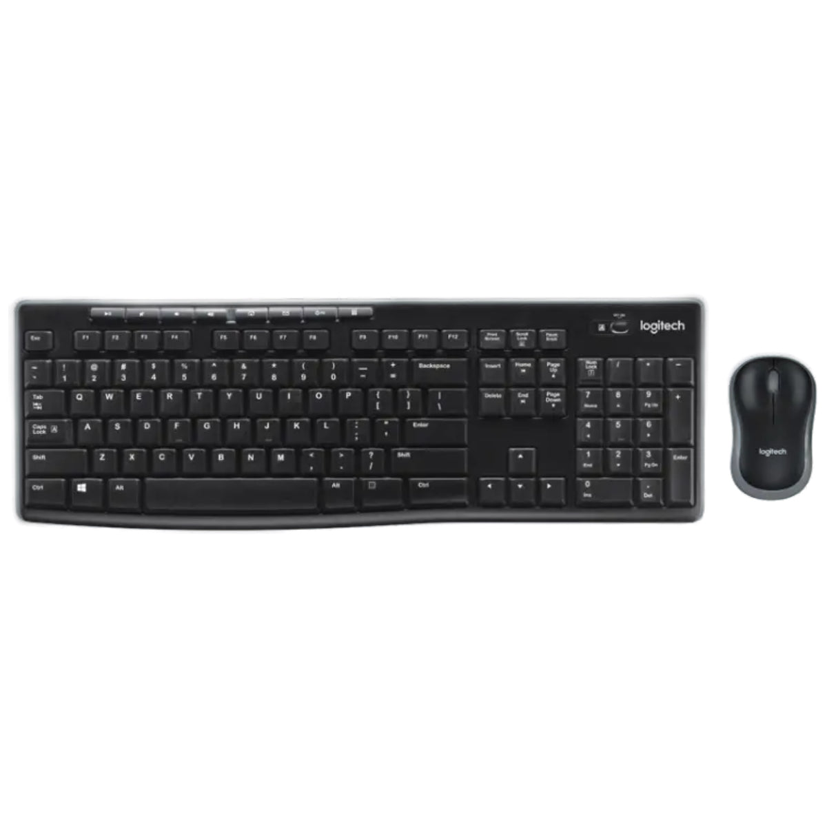 Logitech MK270 Wireless Keyboard and Mouse, English/Arabic