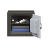 SAFIRE FR20 Fire Resistant Safe with 1 Key Lock + 1 Digital, Grey