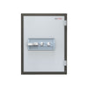 SAFIRE FR40 Fire Resistant Safe with 2 Key Lock, Grey