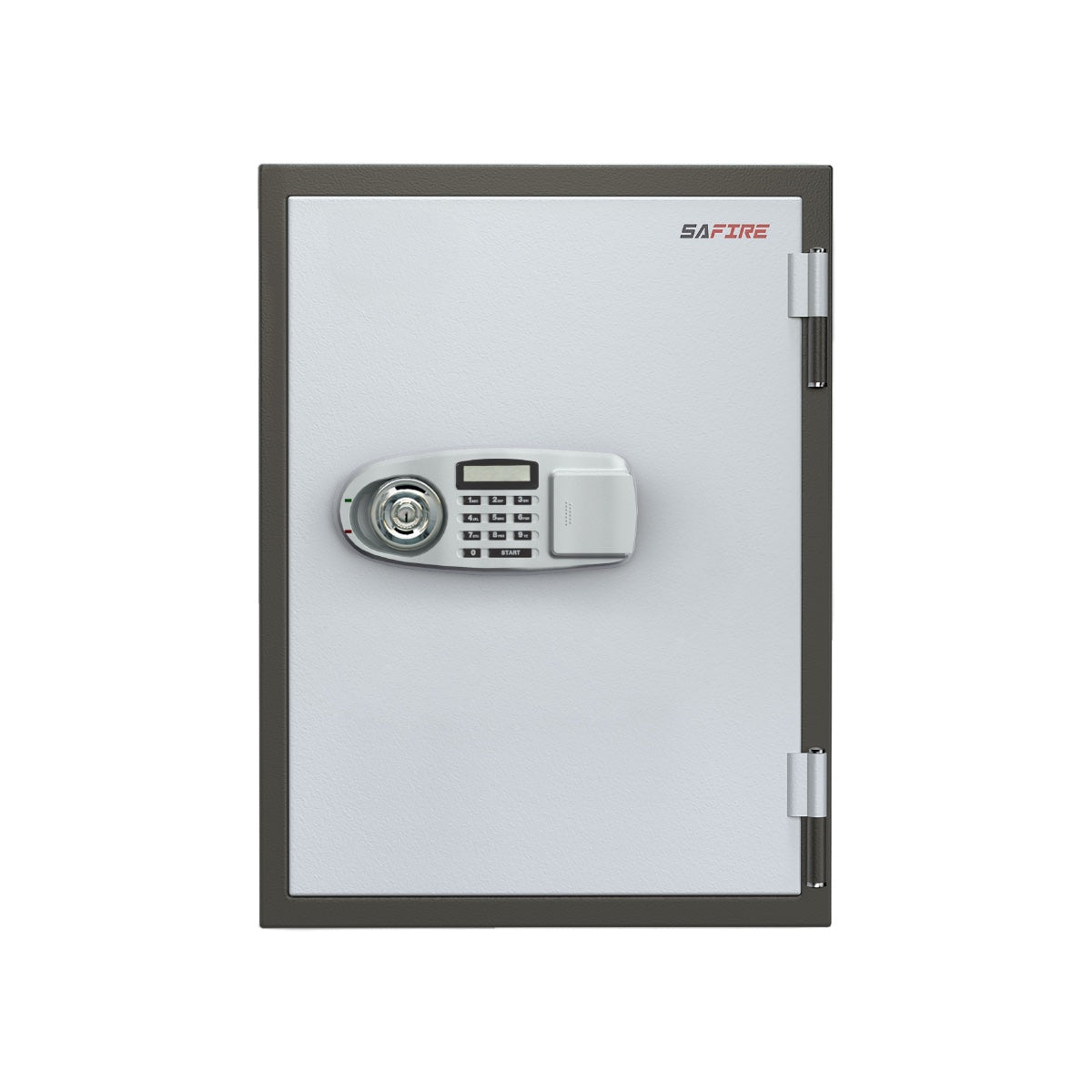 SAFIRE FR40 Fire Resistant Safe with 1 Key Lock + 1 Digital, Grey