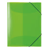 Herma Folder A4 with elastic fastener PP, Neon Green