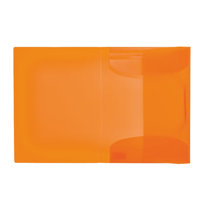 Herma Folder A4 with elastic fastener PP, Neon Orange