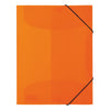 Herma Folder A4 with elastic fastener PP, Neon Orange