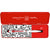 CARAN d'ACHE 849 Ballpoint KEITH HARING with Box, White - Special Edition