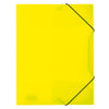Herma Folder A4 with elastic fastener PP, Neon Yellow