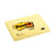 3M Post-it Notes 657, 3x4 inches, Canary Yellow