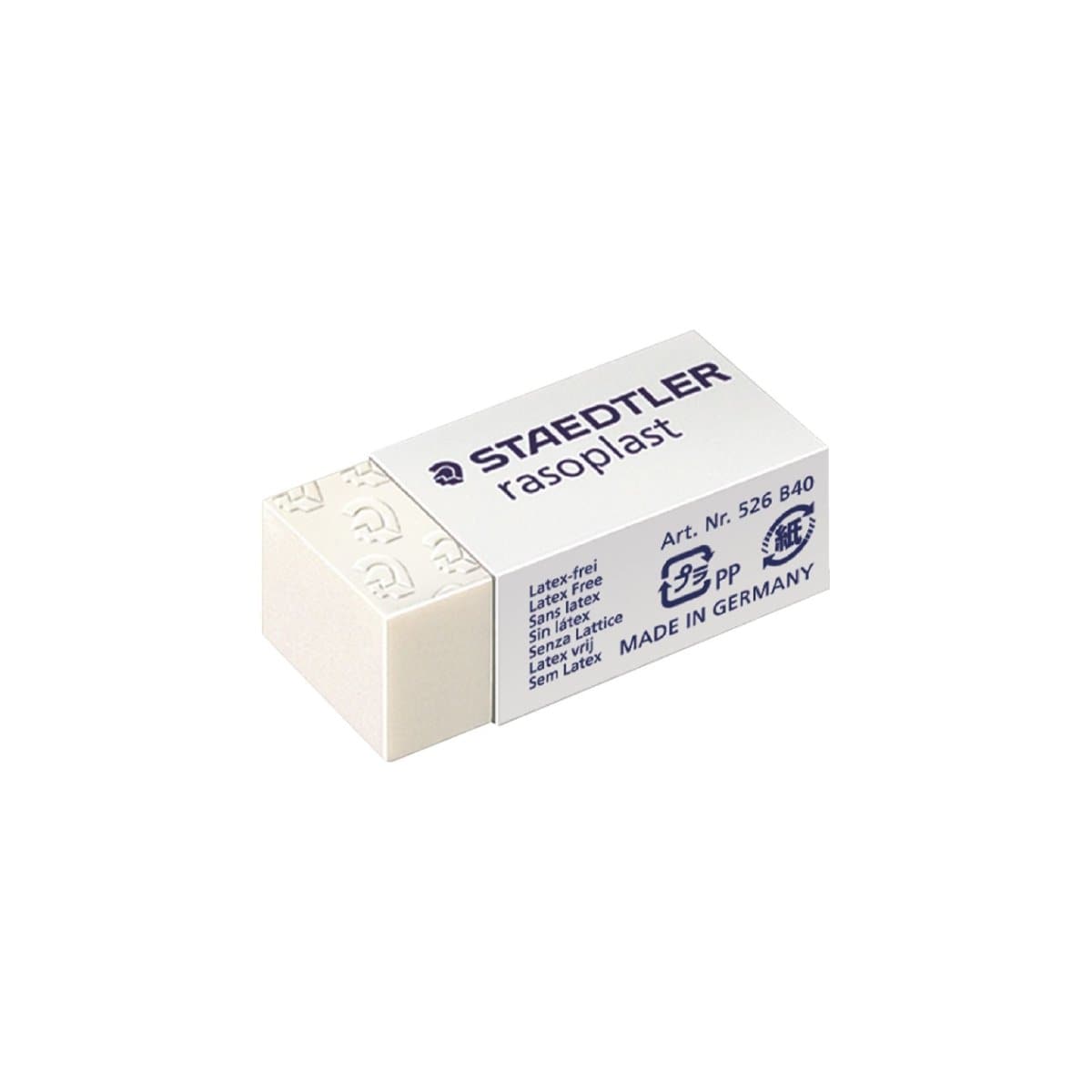 Staedtler Rasoplast Eraser 33x16x13mm, 526-B40, Small