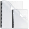 Deluxe PVC Binding Cover, 200 microns, 100/pack, Clear