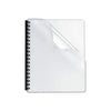 Deluxe PVC Binding Cover, 200 microns, 100/pack, Clear