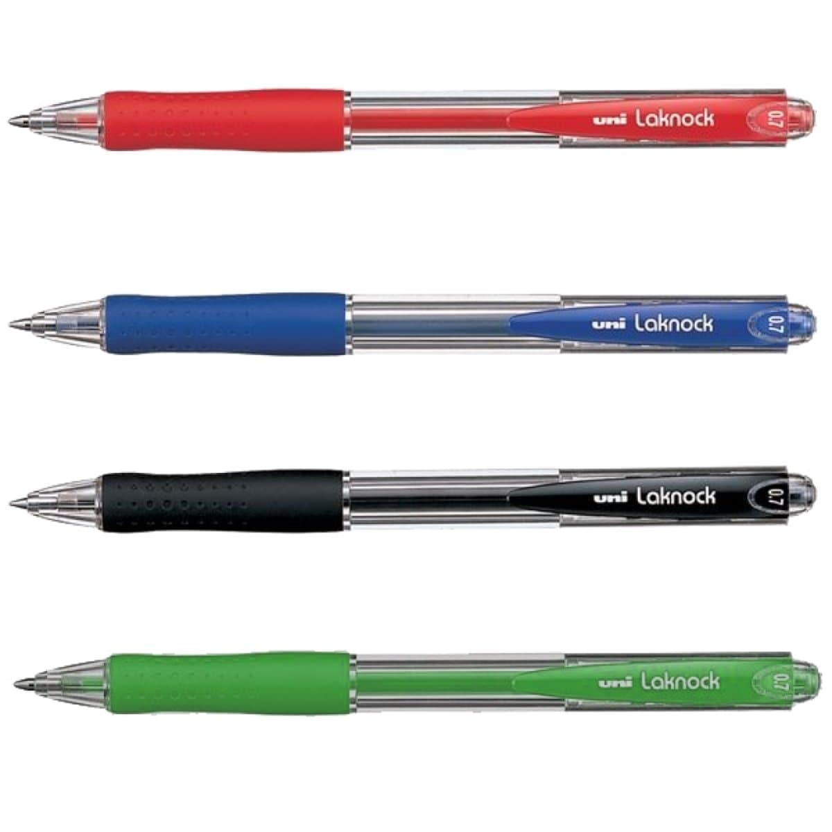 uni Laknock Ballpoint Pen, 0.7mm, per piece