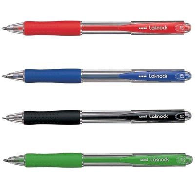 uni Laknock Ballpoint Pen, 0.7mm, per piece