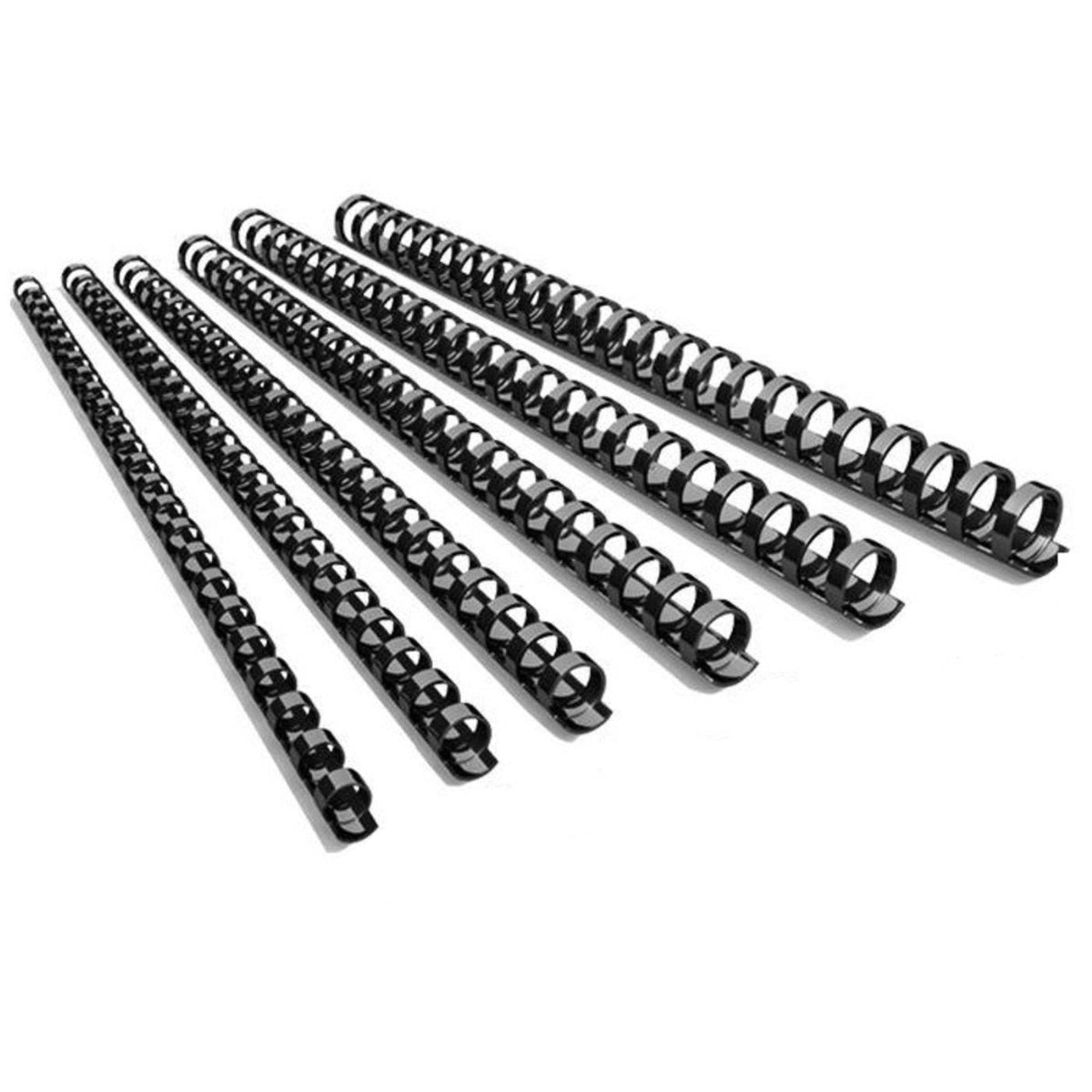 FIS Comb Binding Rings, Black