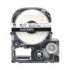 Epson LABELWORKS PX 10mm 210STBWPX Shrink Tube Tape, Black on White