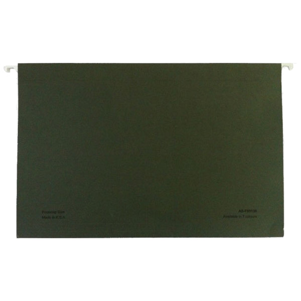 Atlas Suspension/Hanging Files FS, 50/box, Green - Office Supplies ...
