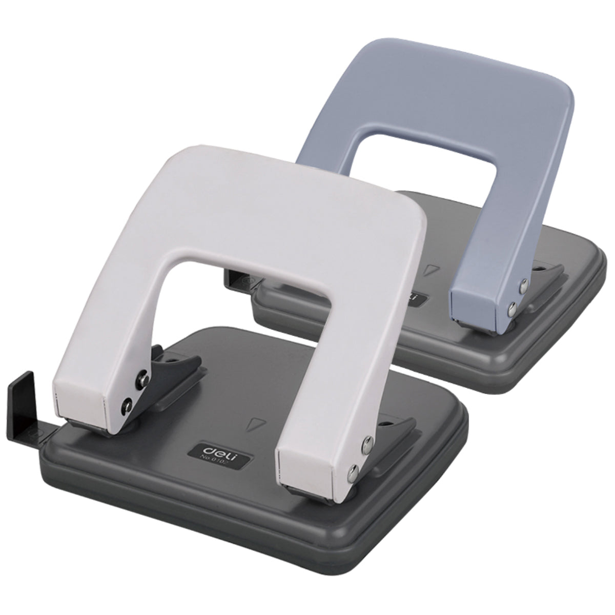 Zerodeko 2 Pcs No Punch Paper Towel Holder Under Cabinet Paper Holder Pract Rapesco 1086 ECO 2-Hole Punch, 22 Sheets Capacity, Black :