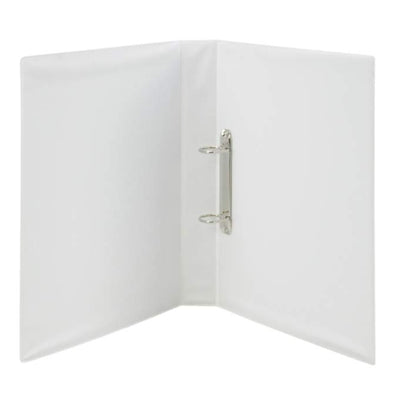 Alpha Presentation Binder A4, 2 Rings, White