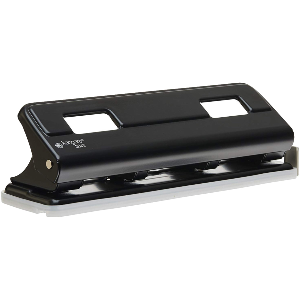 Kangaro 4 Hole Puncher 2040, Heavy Duty, 16 Sheets Capacity, Assorted Colors