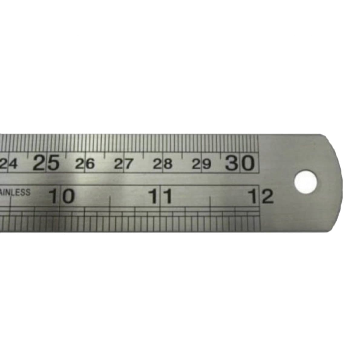 FIS Steel Ruler 12inches / 30cm