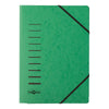 Pagna Manila Folder A4 with elastic fastener, Green