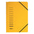 Pagna Manila Folder A4 with elastic fastener, Yellow