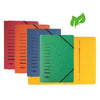 Pagna Manila Folder A4 with elastic fastener, Yellow