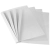 Fellowes Thermal Binding Cover A4, Clear Front Cover, Back and Spine White