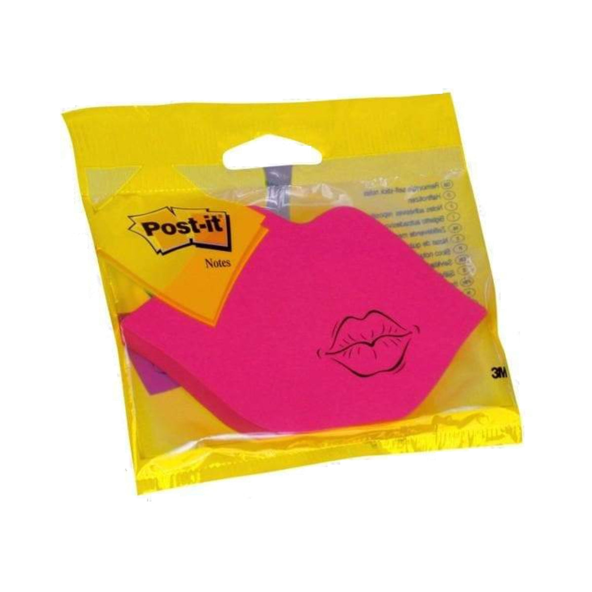 3M Post-it Notes 7500M, Lip, 73x123 mm, Pink