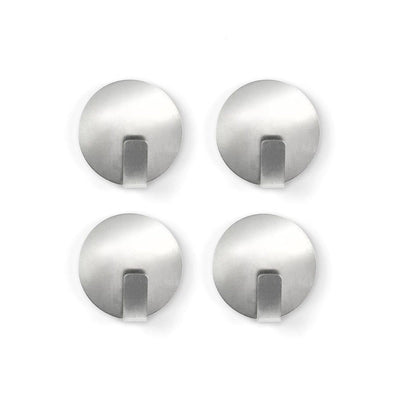 Trendform Magnetic Hook SOLID, 4/pack, Stainless Steel