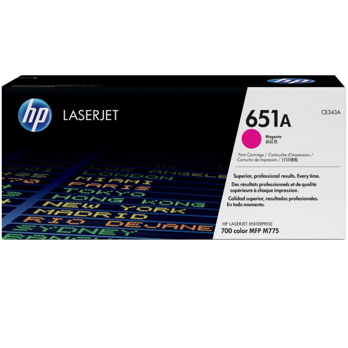 HP 651A Magenta Toner Cartridge - CE343A