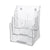 Acrylic Brochure Holder Table/Wall Mount, 3 Tier,  A4 210 x 297 mm