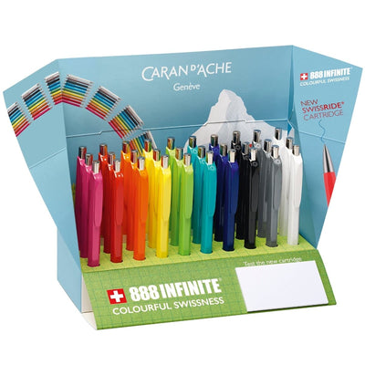 CARAN d'ACHE 888 Ballpoint Pen INFINITE, 0.25mm, Orange