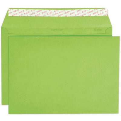 Elco Color Envelope C5, 6.5" x 9", 100g, 25/pack, Green