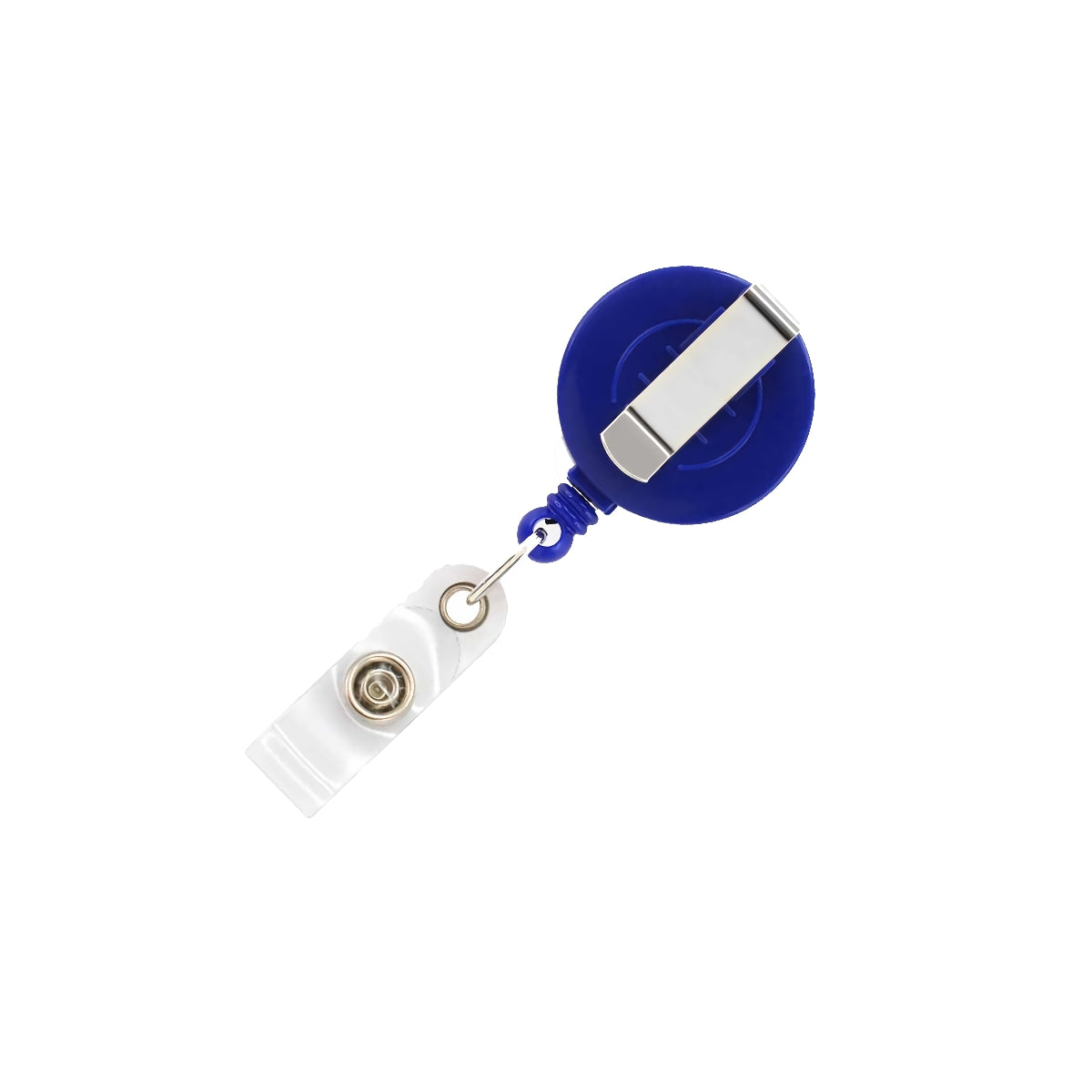 Yoyo ID Badge Reel Clip, Navy Blue - Office Supplies