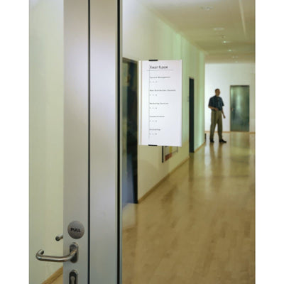 Durable INFO SIGN, 149 x 297 mm, Silver