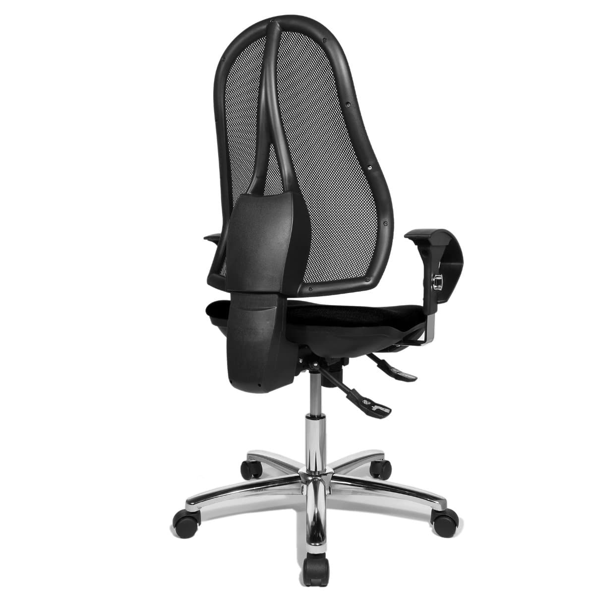 Topstar 959TT200 X-Pander Sedia Girevole Di Design Con Schienale In Rete Nero