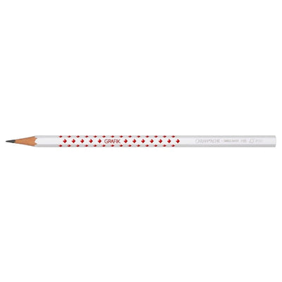 CARAN d'ACHE Graphite pencil 'CARD DIAMOND' HB, White