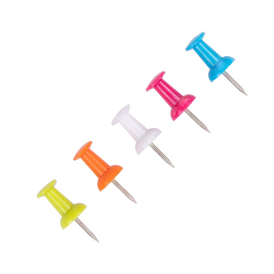 deli Push Pins, 100/pack, Assorted Colors