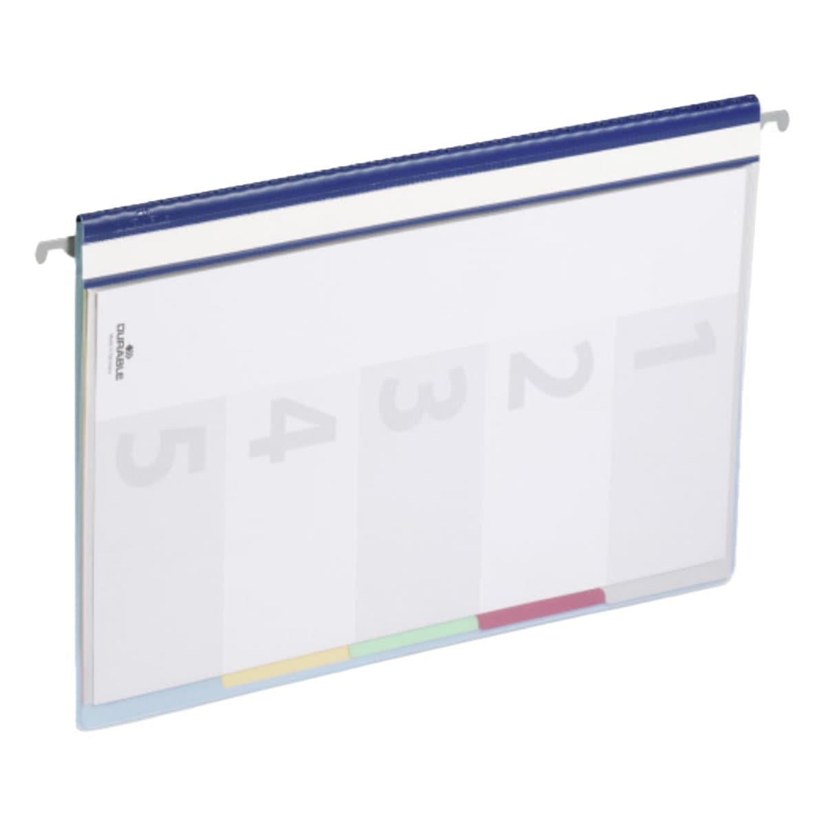 Durable DIVISOFLEX Organiser File with 5 compartments A4, Blue