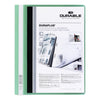 Durable DURAPLUS Presentation Folder with cover pocket, A4, Green