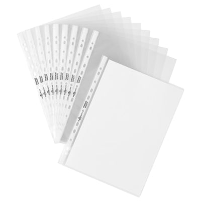 Durable 2678/2676 Punched Pockets A4, Crystal Clear, Premium Quality