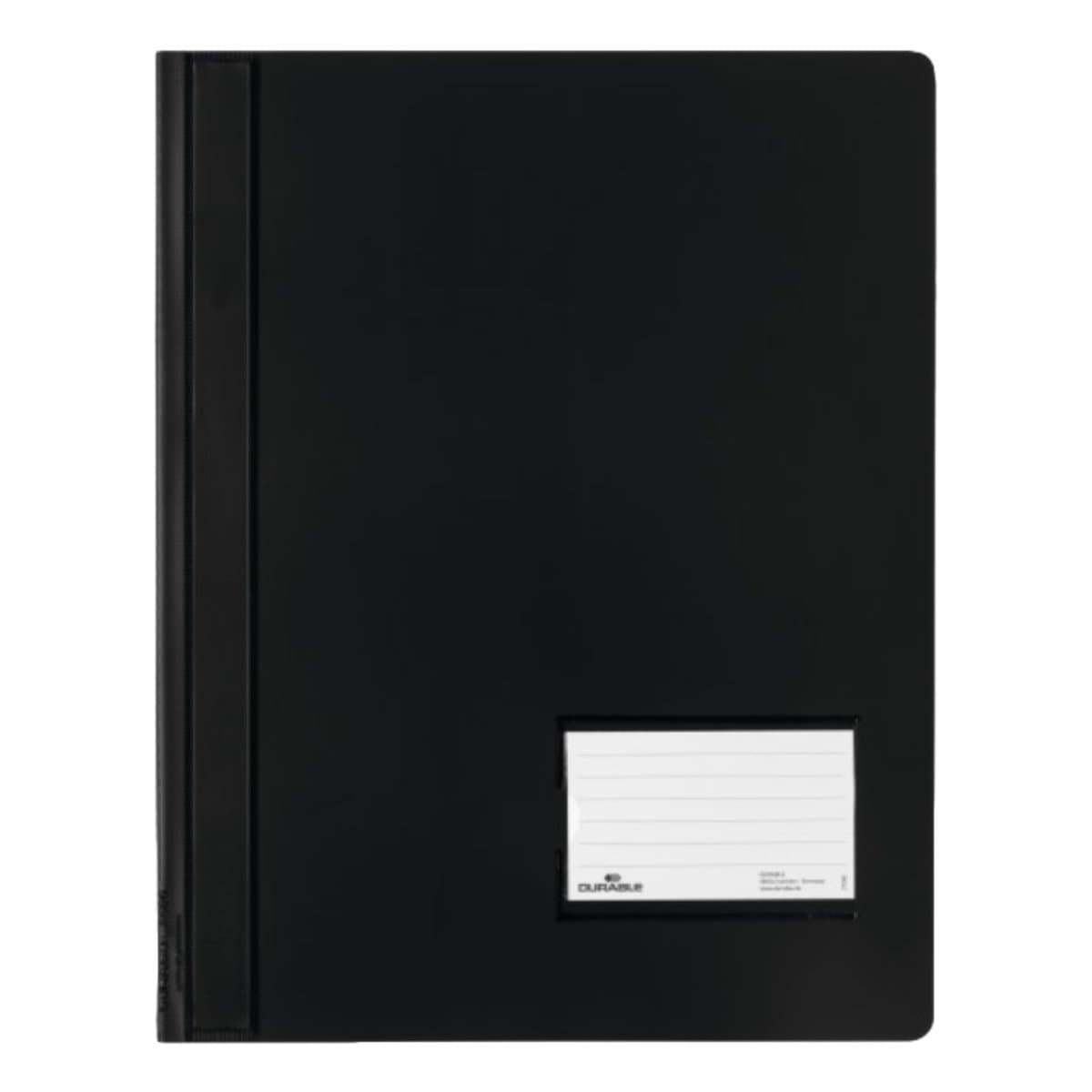 Durable Document Folder DURALUX A4, extra wide, Black