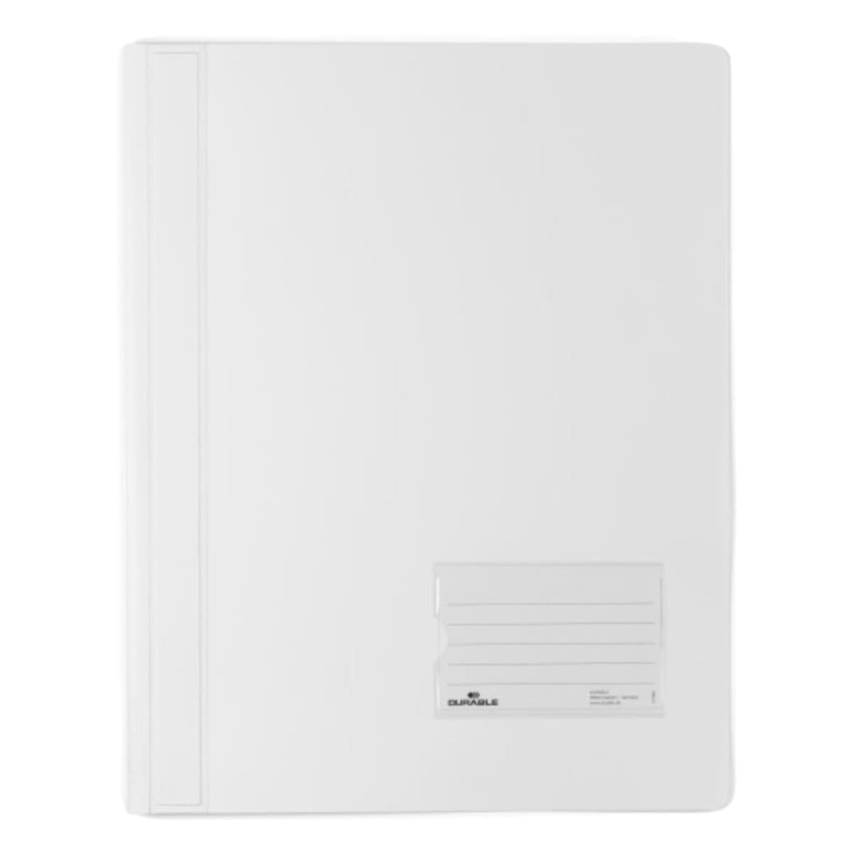 Durable Document Folder DURALUX A4, extra wide, White