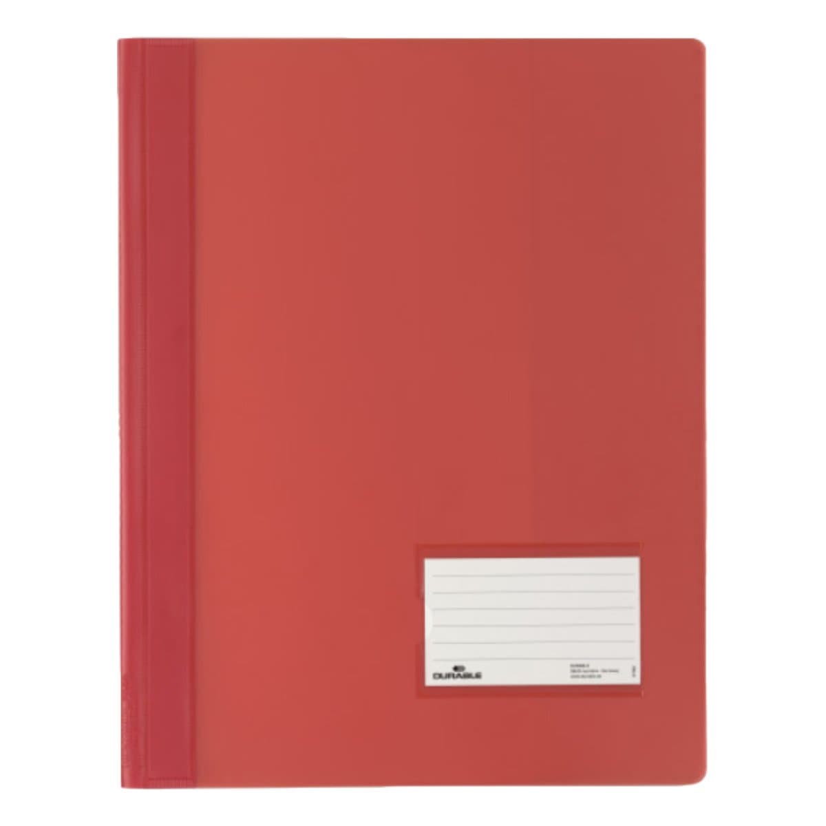 Durable Document Folder DURALUX A4, extra wide, Red