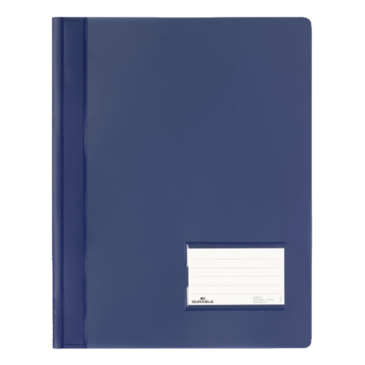Durable Document Folder DURALUX A4, extra wide, Dark Blue